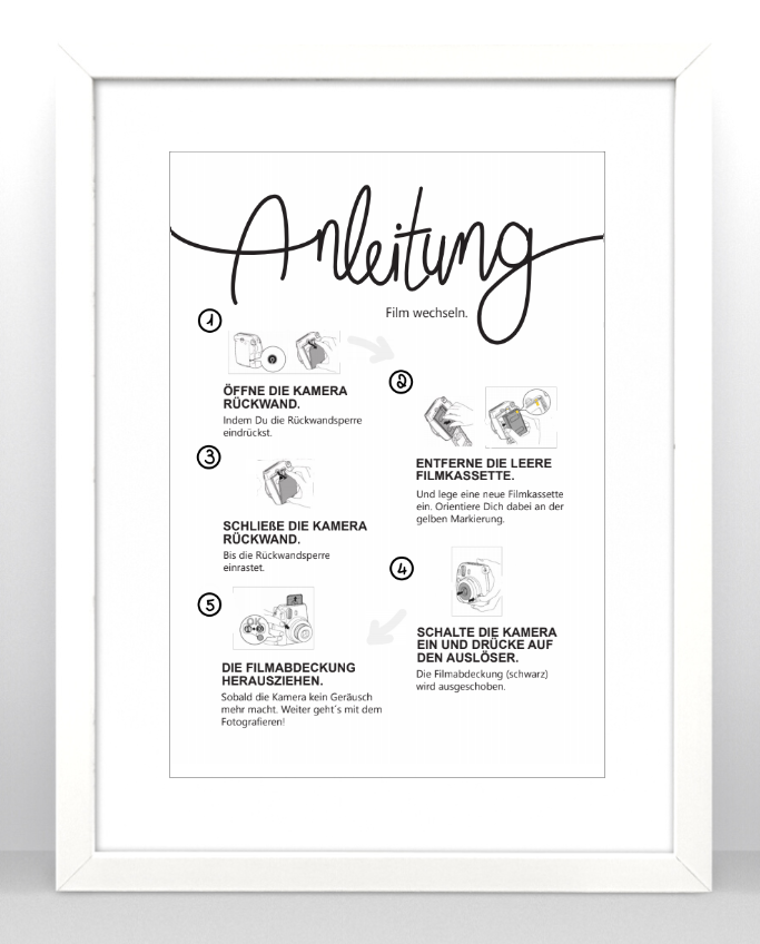 Instructions for Instax Mini 11