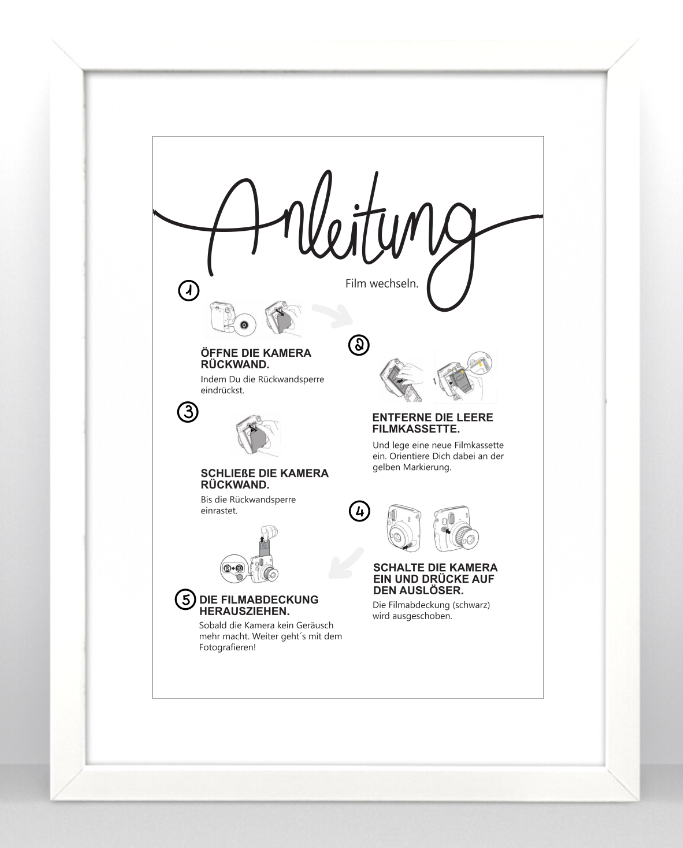 Instructions for Instax Mini 11