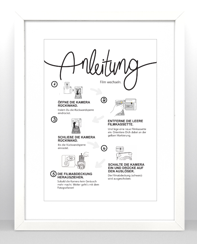 Instructions for Instax SQ6