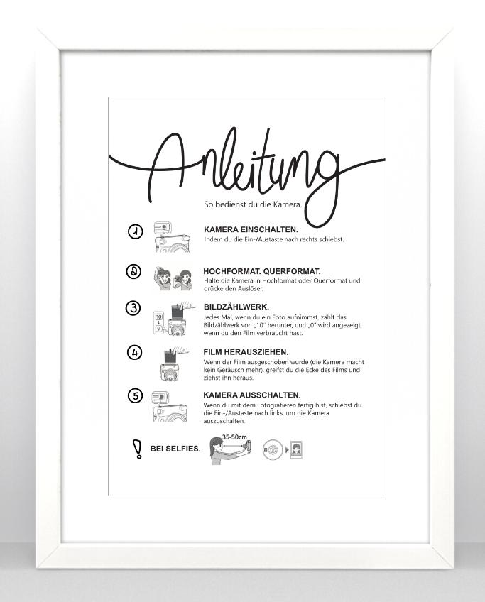 Instructions for Instax SQ6